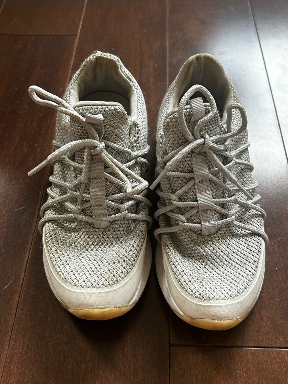 Champion Silver Satin Low-Top Sneakers